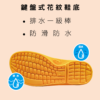 台灣製足弓承托橫帶款防滑防水紓壓拖鞋